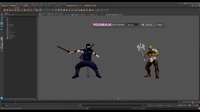 YOOMAN technology - Animation capabilities application for Gaming смотреть онлайн