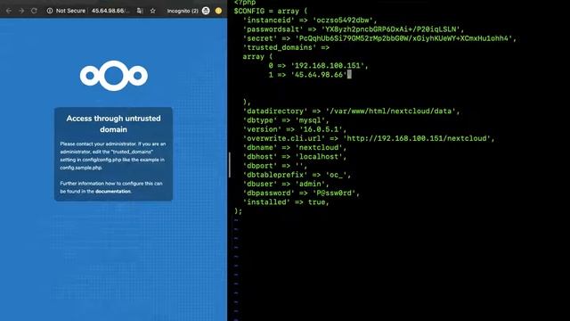 publish nextcloud server смотреть онлайн