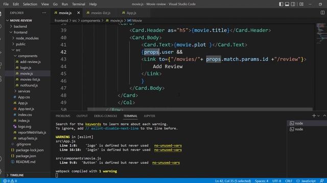 31- Build Movie JSX Component смотреть онлайн