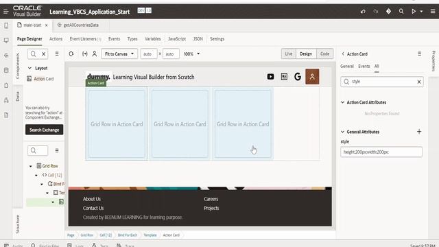 How to call or invoke any REST API in Oracle Visual Builder (VBCS) application | REST Countries API смотреть онлайн