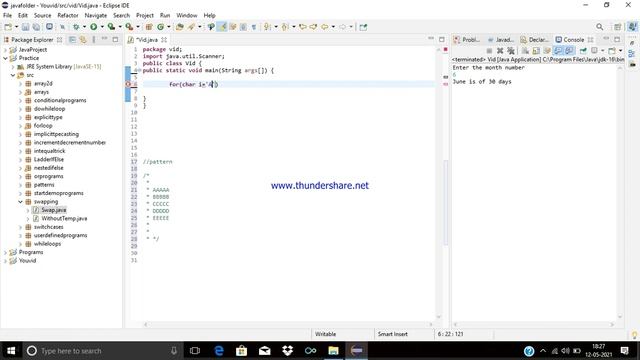Java Pattern 8 | | Java Eclipse смотреть онлайн