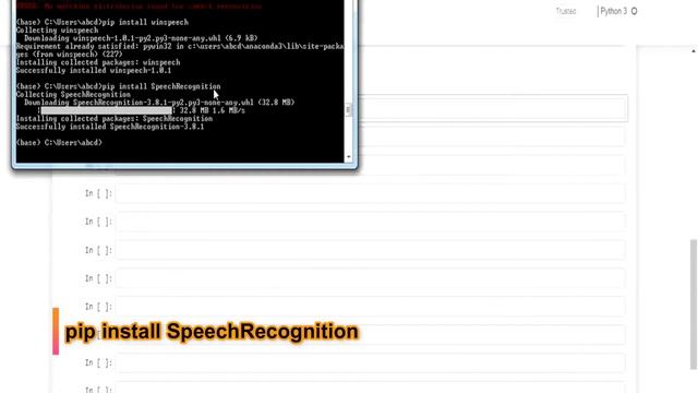 Code Text To Speech & Speech to Text in less than 5 MINUTES using Python and google api | gTTS & SR смотреть онлайн