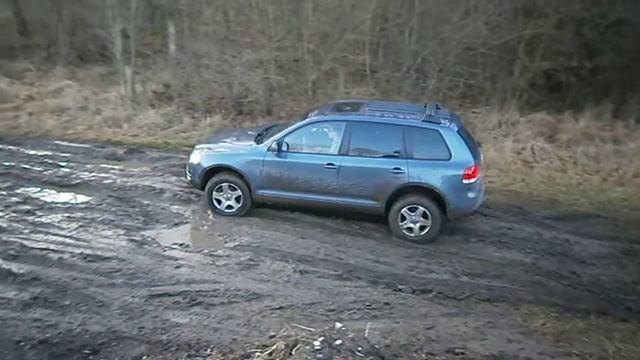 Touareg 2.5 TDI Offroad Mudding Mud VW Volkswagen смотреть онлайн