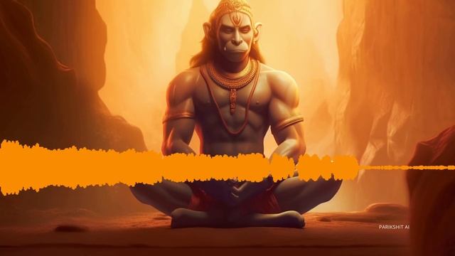 A Powerful Meditation video on Lord Hanuman | Midjourney смотреть онлайн