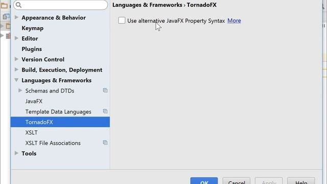 TornadoFX IDEA Plugin support for alternate JavaFX Property Syntax смотреть онлайн