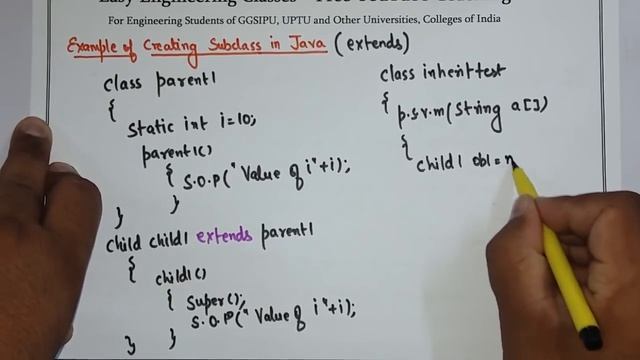 L37: Java Inheritance | Introduction | Benefits | Types | Java Tutorial | Java Lectures in Hindi смотреть онлайн