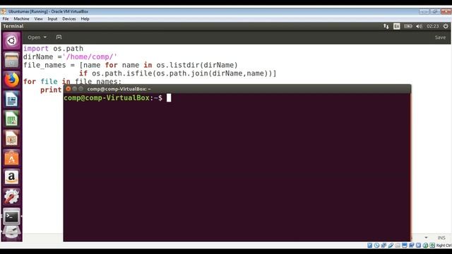 How To list all files of a directory in Python смотреть онлайн