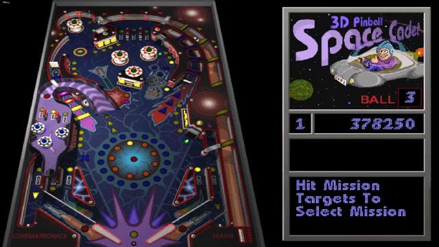 3D Pinball Space Cadet [PC] (1995) | Cinematronics, LLC, Cinematronics | Maxis смотреть онлайн