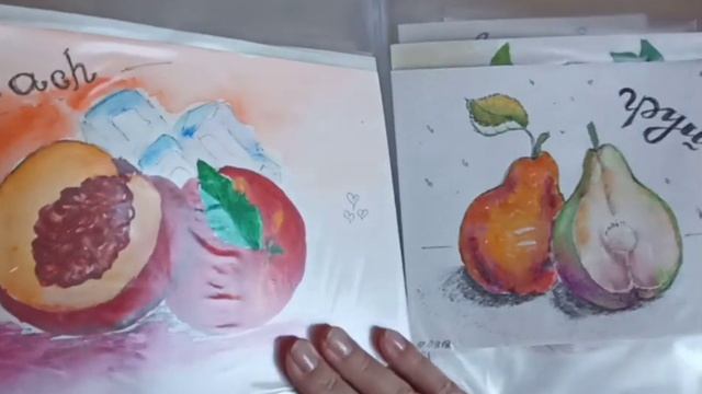 #скетч#акварель "Скетч арт" от Алины! смотреть онлайн