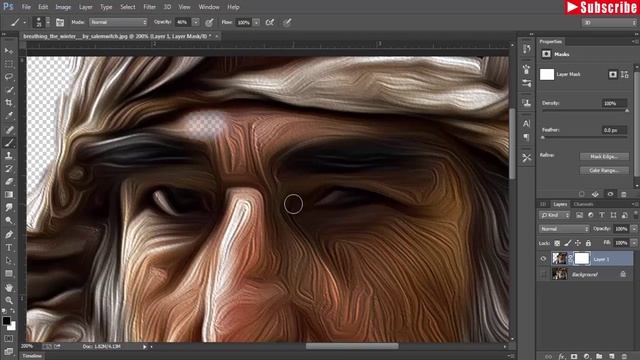how to give oil painting effect in photoshop cc смотреть онлайн