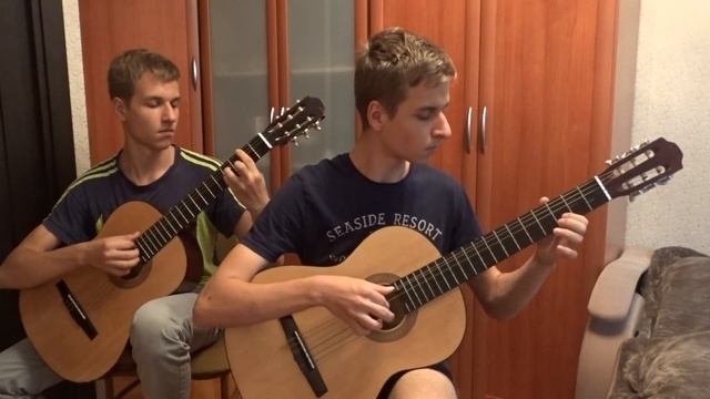 Bamboleo Guitar Duet - Бамболео Гитара Дуэт смотреть онлайн