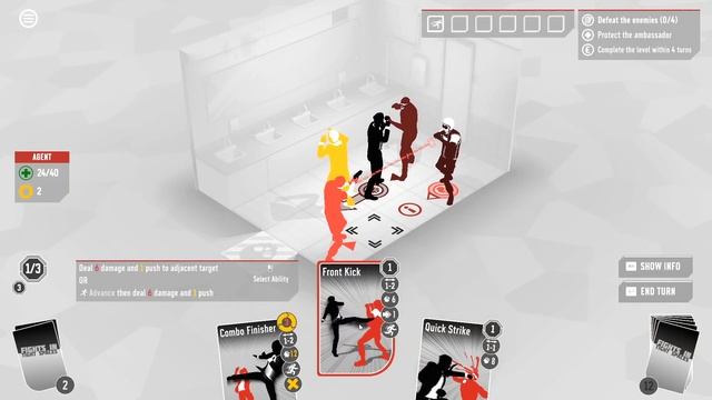 Fights in Tight Spaces - Thrilling Tactical Strategy Brawling Roguelike смотреть онлайн