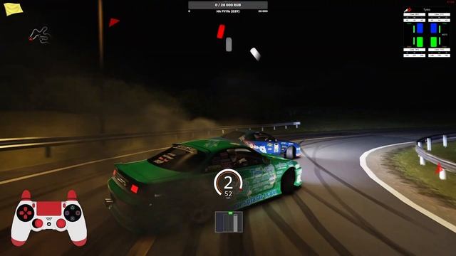 Катаем на геймпаде с другом | ASSETTO CORSA смотреть онлайн