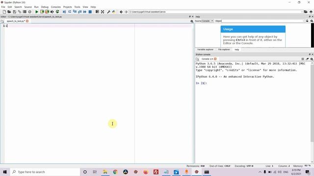 Speech recognition | Python | Making a VIRTUAL ASSISTANT | Part 2 смотреть онлайн