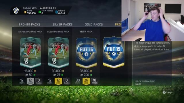 FIFA 15 - UNLIMITED 50K PACKS!!!!!!!! смотреть онлайн