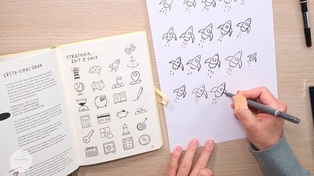 30 Tage Challenge: Zeichnen lernen mit Sketchnoting смотреть онлайн