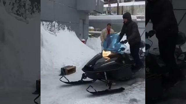 Снегоход Yamaha(5) смотреть онлайн