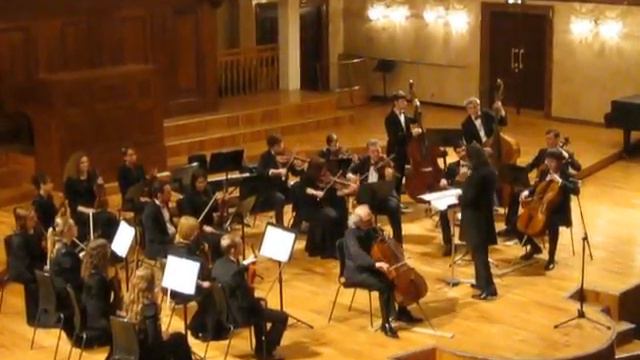 MVI 4827 Mark Drobinskiy cello and La Primavera orchestra in Kazan BKZ Hall смотреть онлайн