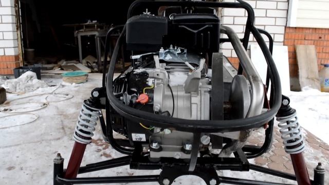 Самодельный снегоход | Проект 15 л.с. | Выпуск второй (сборка) смотреть онлайн