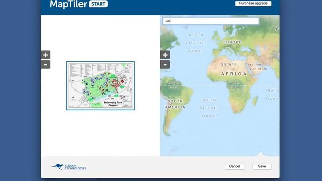 MapTiler Desktop: How to overlay an image over a map смотреть онлайн