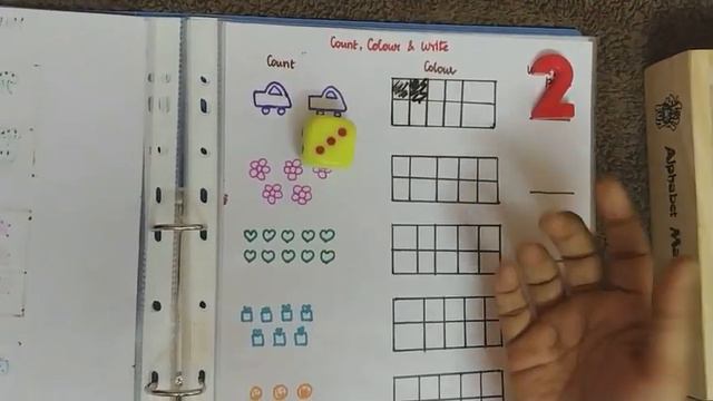 DIY (Reusable & Easy to Make): Math Worksheets on Counting for Preschoolers & Kindergartens (Part 1 смотреть онлайн
