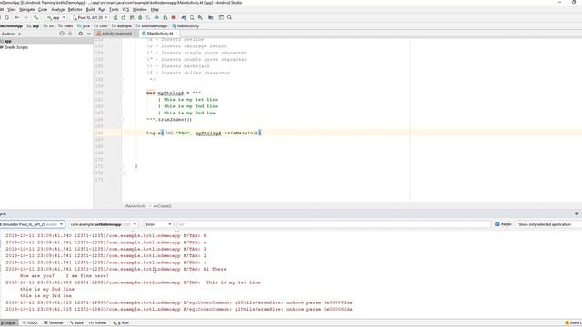 Android | Kotlin | Training : Raw String смотреть онлайн