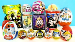 СЮРПРИЗ MIX! Mini LOL, ZURU Unicorn, Disney Villains Мимимишки Robocar Poli Unboxing Kinder Surprise
