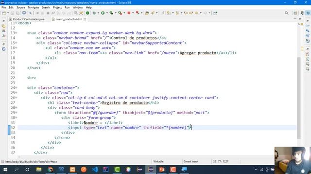 Desarrollo de una búsqueda de filtros y CRUD con Spring Data JPA , Hibernate , MySQL y Thymeleaf смотреть онлайн