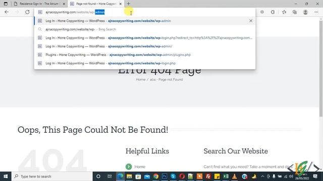 How to Fix WordPress Login Redirect to Error 404 Page Not Found смотреть онлайн