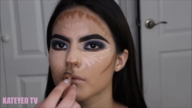 Smoked Out Charcoal Blue Glitter Tutorial | KatEyedTv