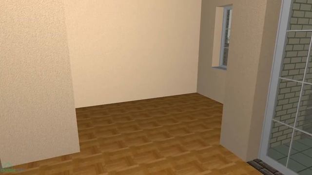 Проект одноэтажного дома на 3 спальни B-018-ТП смотреть онлайн