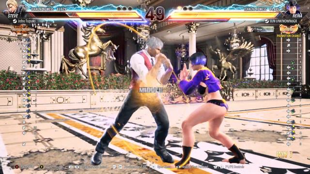 Tekken 8 PC Reina Online Rank Match Queen Reina Reaches To Vanquisher смотреть онлайн