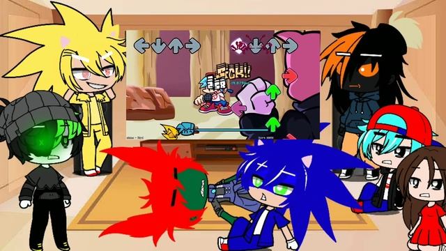 Friday Night Funkin React Chaos Song sonic.exe Mod update 2.0 смотреть онлайн