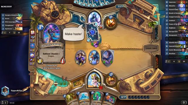 This one, and this one, and THAT one! - Spell Druid | HearthStone | Ashes of Outland смотреть онлайн