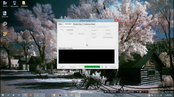 HOW TO ACTIVATE OFFICE 2013 IN WINDOWS 10 TECH PREVIEW