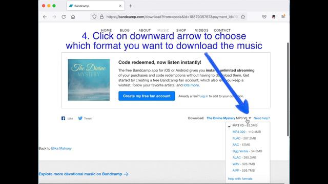How To Download Music On Bandcamp