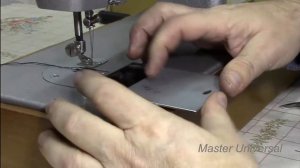 Чайка 132 М. Смазка машики. Заправка ниток. Шпульный колпачок. Видео № 250.