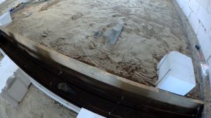 66.  Фундамент под газобетонные перегородки