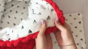 Плюшевий конверт. Конверт в роддом із Алізе Пуффі. Alize Puffy. Конверт из Ализе Пуффи