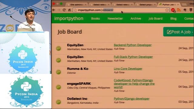 Lightning Talk - Import Python - PyCon India 2015 смотреть онлайн