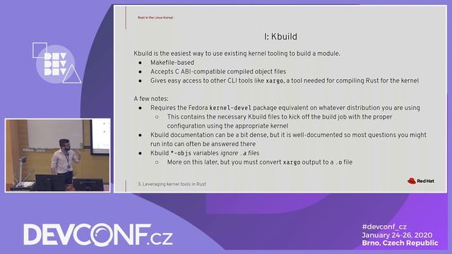Rust in the Linux kernel - DevConf.CZ 2020 смотреть онлайн