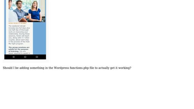 Wordpress: built-in responsive images in content - do I need to add anything to functions.php? смотреть онлайн