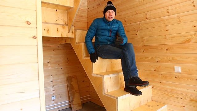 Как построить лестницу в каркасный дом