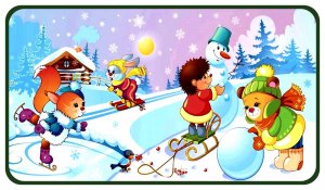 Проказы старухи зимы / К. Ушинский