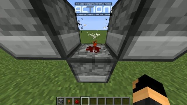 КАК СДЕЛАТЬ ПУЛЕМЁТ В МАЙНКРАФТЕ БЕЗ МОДОВ