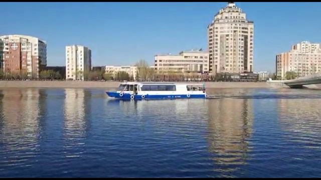 🇰🇿ПУТЕШЕСТВИЕ АСТАНА!ПРОГУЛКА ПО НАБЕРЕЖНОЙ ГОРОДА ВЕСНА 2021🌉🏖️ смотреть онлайн