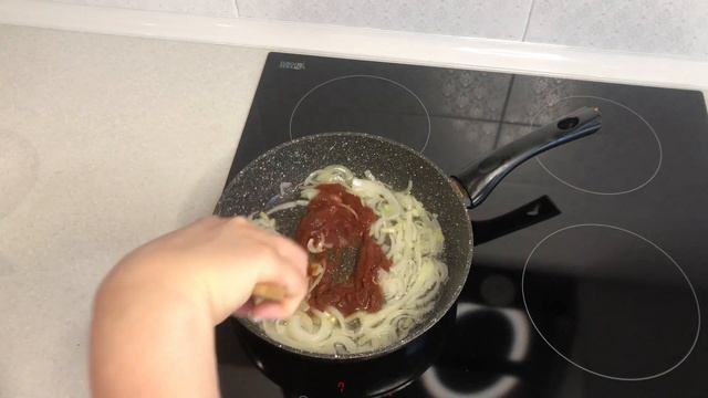 СПАГЕТТИ С ФРИКАДЕЛЬКАМИ/Вкусный ужин/SPAGHETTI WITH MEATBALLS/рецепт смотреть онлайн