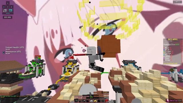 Zero Two 16x - MINECRAFT BEDWARS PVP TEXTURE PACK 1.8.9 (Anime texture pack) | Java & Bedrock смотреть онлайн