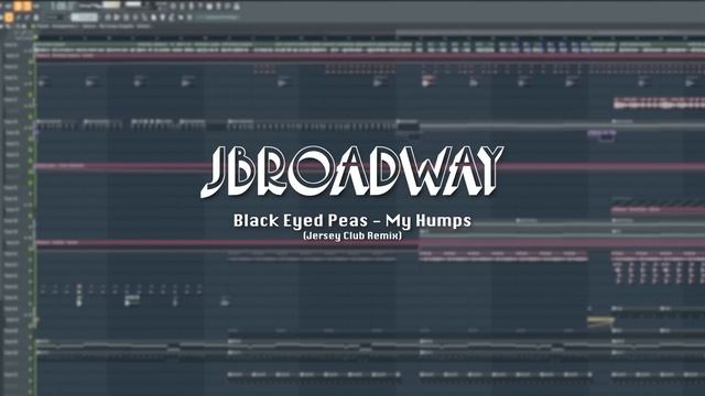 Black Eyed Peas - My Humps (JBroadway Remix)(OFFICIAL AUDIO)