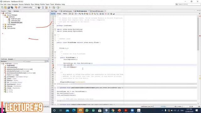 Radio Button In GUI In Java: How to use [Radio Button] in Java | Lecture#9 смотреть онлайн